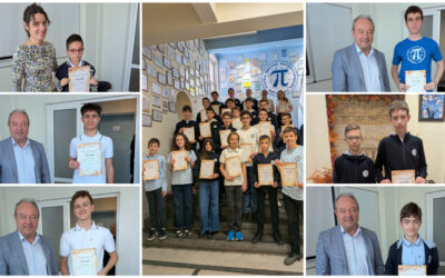 Ученици на ПЧМГ с 27 отличия на XVII Есенен математически турнир „Акад. Стефан Додунеков“